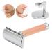 Buy Safety Manual Razor - Men's Double Edge Beard Shaver Handle with Base (No Blade) - Premium Quality for Precision Shaving - Buy Online on GoSupps.com