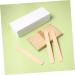 DOITOOL 200 Pieces Wax Paper & Wooden Sticks Set for Hair Removal - Nose Wax Wax Spatula & Hard Wax Strips - International Shipping Available - Buy Online on GoSupps.com