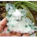 Choice of Gifts 300g Natural Green Ghost Quartz Cluster Crystal Cluster Vibration Stone - Buy Online on GoSupps.com