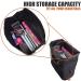 Ibera Bike Trunk Bag - PakRak Clip-On Quick-Release Waterproof Commuter Bag Black - Buy Online on GoSupps.com