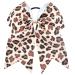 Leopard Cheer Bow for Girls - Cheetah Ponytail Holder Bowknot Hair Tie - PHB01 (A1) - Buy Online on GoSupps.com