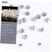 VILLCASE Scrapbook Accessories 1000 Sets Diamond Stud Rivets Silver Jacket Leather Stud Leather Crafts Repair Rivets Jeans Bags As Shownx5pcs 0.6X0.6X1CMx5pcs - Buy Online on GoSupps.com