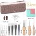 Unberr Needle Felting Kit - 98 Pcs Needles, Wool Tools for Beginner & Pro - Buy Online on GoSupps.com