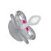 MAM Dental Pacifier Supreme Set of 4 for 0-6 Months | SkinSoft Silicone Skin & Tooth Friendly - Buy Online on GoSupps.com