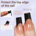 Misssix French Gel Nail Tips - 240Pcs Long Square Pink Press-On Nails | Pre-Designed No Filing Required | Nail Art DIY - 15 Sizes Available - Buy Online on GoSupps.com