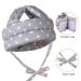 TORASO Baby Head Protector & Knee Pads for Crawling Infant | Safety Helmet & Walking Baby Helmet | Ages 6-36 Months | Gray Star - Buy Online on GoSupps.com