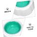 Ipetboom Cooling Dog Cooler Bowl Cats Water Bowl Dog Food Feeder Pet Bowl Pp Indoor Cooling Artifact 24X17X6.6CM Green - Buy Online on GoSupps.com