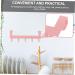 Cabilock Towel Holder 3pcs Bathroom Towel Rails Back of Door Hanger Bedroom Hooks Towel Rack Tower Hanger Wall-Mounted - Buy Online on GoSupps.com