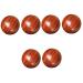 Fomiyes 6 Stk solid wood massage ball baoding balls made of wood roll roller for practice deep fabric massage devices for feet gymnastics balls balls for muscle massage practice baod fasciitis hand hand