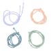 4pcs Silicone Baby Teether Set with Lanyard - Safe Teething Toys for Toddlers - Buy Online on GoSupps.com