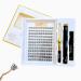 DIY Eye Lash Extension Kit Bond Seal Remover and Applicator Natural Volume False Eyelashes Waterproof Easy Overnight Long Lasting Individual Cluster Fake Lashes 10 day (Wispy Natural Glam 8-16 mm) Wispy Natural Glam 8-16 mm