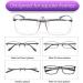 LUFF Anti-Blue Light Reading Glasses Clip | Portable Magnifying Clip 0.0X - Buy Online on GoSupps.com
