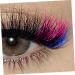 MAGICLULU 21 Pairs Colored False Eyelashes Faux Lashes Fluffy Colored Lashes Glitter Color Lashes Festival Colored Lashes Fake Lashes Wispy Lashes Extend Dense Imitation - Buy Online on GoSupps.com