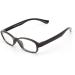 Children's Glasses Frame Without Prescription - Clear Lens for Boys & Girls Age 5-12 | Includes Glasses Case - Light Black - Buy Online on GoSupps.com