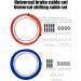 YBEKI Bike Brake and Shifter Cable Kit - Universal Set for Mountain and Road Bikes - Buy Online on GoSupps.com