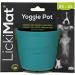 Lickimat Yoggie Pot - Fun & Enrichment for Dogs | Long-Lasting Rubber Treats | Turquoise Slow Feeder for All Sizes - Buy Online on GoSupps.com
