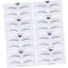 Housoutil Eyebrow Template 2 Eyebrow Stencils Eyebrow Shaping Stencils Make up Kit Eyebrow Sticker A607 Eyebrow Card Simple - Buy Online on GoSupps.com