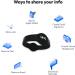 Linq Bracelet v3 - Smart NFC and QR Technology Band for Networking  Custom Links  Videos  and More (Black) - Buy Online on GoSupps.com