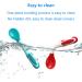 Tomdeks 2PCS Baby Spoon Set - Soft & Flexible Heat Sensitive Training Spoons - Buy Online on GoSupps.com