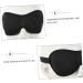 FRCOLOR 3D Sleeping Eye Mask 3D Stereo Goggles Airplane Fabric Travel at Night Sleep Contoured Cup Mask - Buy Online on GoSupps.com
