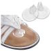 Silicone Toe Protectors Non-Slip Transparent Pack of 6