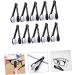 10pcs Portable Eyeglasses Cleaner Wipes - Multifunctional Cleaning Clips for Glasses & More - Buy Online on GoSupps.com