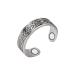 Magnetic therapy joint bone ring magnetic jewelry can relieve arthritis and migraines carry gift box (E)