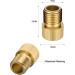 Henmi Bicycle Valve Adapter 2 Series - DV SV to AV | French Valve & Autoventile Adapter | Compatible with Sclaverand & Dunlop - International Shipping - Buy Online on GoSupps.com