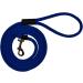 Peak Pooch Strong Rope Dog Leash - Durable 6ft Mountain Climbing Rope in Midnight Blue with Bull Buckle & Comfort Handle - Buy Online on GoSupps.com