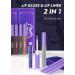 GL-Turelifes 2Pcs Matte Lip Liner & Lip Gloss Kit for Halloween Cosplay - Long-Lasting Vampire Lipstick Set in White, Green, Black & Purple (3 Blue) - Buy Online on GoSupps.com