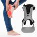 Adjustable Drop Foot Brace & Ankle Stabilizer | Inflatable Ankle Support for Hemiplegia & Sprained Ankle - Right Foot XL - Buy Online on GoSupps.com