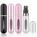 4PCS Perfume Atomizer Bottle 5ML Travel Perfume Atomiser Refillable Mini Spray Bottles Portable Atomiser Perfume Spray Bottle Empty Cologne Dispenser for Travel Holiday and Outdoor Activities