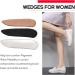 Medial & Lateral Heel Wedge Silicone Insoles for Supination & Pronation - Corrective Gel Inserts for Bow Legs & Knock Knee Pain Relief - Buy Online on GoSupps.com