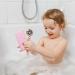 Cute Shapes Shower Sponge | Kids Bath Sponge | Natural and Safe Bath Sponge Reusable Kids Bath Sponge Soft and Absorbent Kids Sponge Cartoon Cleaning Sponge for Children Pink - Buy Online on GoSupps.com