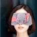 DOITOOL 2Pcs Flannel Elephant Sleep Mask Set - Soft Eye Cover for Men & Women | Pink Grey - Buy Online on GoSupps.com