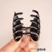 Multicolour Hair Claw Clips - Set of 3 Medium Size Barrettes for Fine, Long, Thick Hair | Tortoise Shell Pattern Acrylic Clamps - Strong Hold Non-Slip Design for Women (6cm) - Buy Online on GoSupps.com