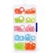 240-Piece Coloured Knitting Stitch Marker Set with Storage Box - Crochet Ring Assorted Sizes - Plastic Smooth O-Rings for Knitting Needles - Buy Online on GoSupps.com