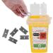 Sharps Disposal Container Disposal Blade Container Barbershop Hair Salon Shaving Knife Blade Disposal Collect Box for Home and Professional use(yellow) - Buy Online on GoSupps.com