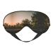 Landscape Trees Soft Sleep Eye Mask Female Breathable Eye Patch Perfect for Travel and Relaxation