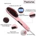 Bienna Professional Hair Straightener & Brush | Dual Voltage Ceramic Comb for Silky Styles | 450 Auto Shut Off - Buy Online on GoSupps.com