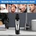 YuYuZoe nose and ear hair trimmer professional ear and nose hair trimmerBattery operatedwith LED power indicator painless eyebrow and facial hair trimmerunisex Battery not included Nose Trimmer Set B - Buy Online on GoSupps.com