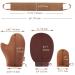 Self Tanning Mitt Applicator Kit - 4 Piece Set with Glove Exfoliating Mitt Mini Face Applicator & Back Lotion Applicator - Perfect for a Flawless Tan - Buy Online on GoSupps.com