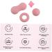 Homsfou 4-Piece Massage Ball Set - Lacrosse & Ice Hockey Muscle Relaxation Tools | Obernuss Polly Lip Gloss Massage Globe & Fitness Pebble Gel - Buy Online on GoSupps.com
