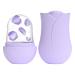 Dtaigou Ice Roller for Face Women Beauty Ice Roller Silicone Ice Face Roller Cube Ice Roller for Face and Eye Facial Beauty Ice Roller Skin Care Tools Purple