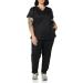 Amazon Essentials Women's Classic Fit V-Neck Short Sleeve Scrub Top - Plus Size 5X Black - Buy Online on GoSupps.com