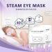 Lavender Heated Eye Mask - 20-Pack for Dark Circles & Dry Eyes | Disposable & Warm Steam Eye Compress - Buy Online on GoSupps.com