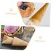 ABOOFAN 2 Sets Cone Mold Roller Ice Cream Cones Mold PVC Mold Dessert Molds Waffles Ice Cream Roll Beigex2pcs 18.50X5.90X5.90CMx2pcs - Buy Online on GoSupps.com