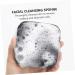 2pcs Charcoal Konjac Face Wash & Makeup Remover Sponges - Skin Care Cleansing Tools - Buy Online on GoSupps.com