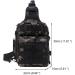 Huntvp Tactical Sling Backpack - Water-Repellent Military Shoulder Bag for Fishing Camping & Outdoor Sports - Camouflage Crossbody Bag - Buy Online on GoSupps.com