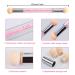 8-Piece Nail Brush Set Acrylic Double-End Brushes Nail Art Sponge & Dotting Tools for Perfect DIY Nail Designs - Buy Online on GoSupps.com